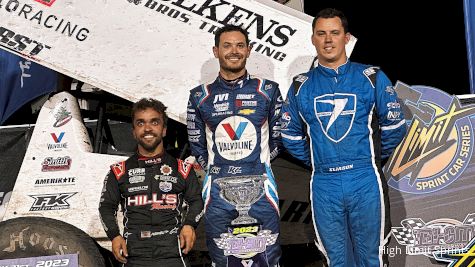 Kyle Larson Goes Back-To-Back With High Limit Sprint Car Series At Tri-City