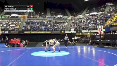 157 lbs Cons. Round 3 - Eric Kinkaid, Loras vs Joe Penchi, Wis.-La Crosse