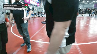 115 lbs Cons. Rd Of 16 - Braden Schupman, Deer Park Ironman Wrestling Club vs Brycen Hogue, South Carolina