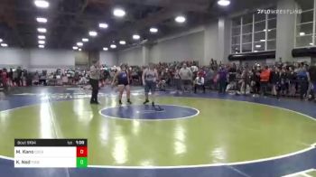 190 lbs Quarterfinal - Midori Kano, Corner Canyon vs Kaleolani Ned, Tooele