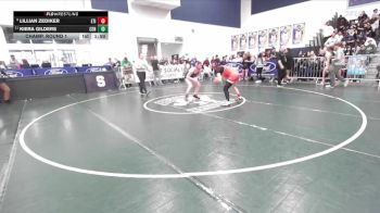 140 lbs Champ. Round 1 - Kiera Gilders, Centennial (Corona) vs Lillian Zediker, Etiwanda