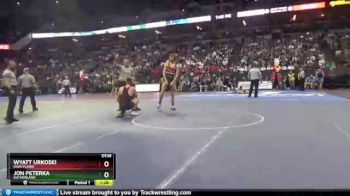 Semifinal - Wyatt Urkoski, High Plains vs Jon Peterka, Sutherland