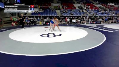 155 lbs Champ. Rd Of 64 - Adysen Maupin, OR vs Kaylen McAtee, KS