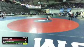 1 lbs Cons. Round 1 - Carter Katz, Columbia (Burbank) vs Cohen Hartley, Adna