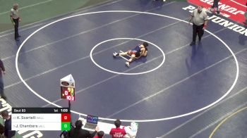 82 lbs Prelim - Rd 32 - Kyle Scartelli, Wallenpaupack vs Javeon Chambers, Valley