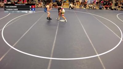 175 lbs 1st Place Match - Eli Leonard, WI vs Lyndon Thies, IL