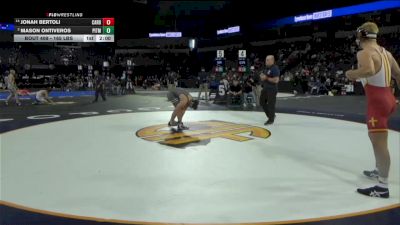 175 lbs Round Of 16 - Jonah Bertoli, Cardinal Newman (NC) vs Mason Ontiveros, Pitman (SJ)