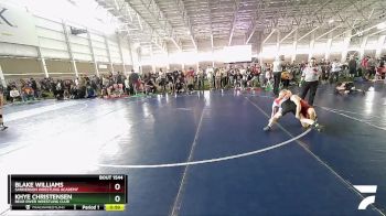 82 lbs Quarterfinal - Khye Christensen, Bear River Wrestling Club vs Blake Williams, Sanderson Wrestling Academy