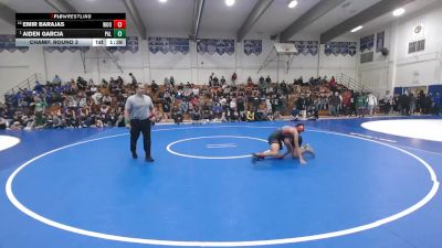 117 lbs Champ. Round 3 - Aiden Garcia, Palma vs Emir Barajas, Woodlake