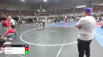 64 lbs Rr Rnd 5 - Jocelynn Lozano, Valley Bad Boys vs Londyn Silva, Northside Wrestling