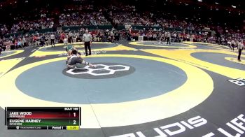 D1-157 lbs Semifinal - Jake Wood, Perrysburg vs Eugene Harney, Sycamore