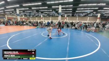 110 lbs Quarterfinal - Beckhem Fields, Cardinal Wrestling Club vs Pierce Berg, Texas Elite Wrestling Club