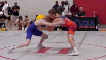 57 kg Quarterfinal - Jore Volk, Wyoming Wrestling Reg Training Ctr vs Braeden Davis, Michigan