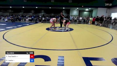 200 lbs Semifinal - Tirza TwoTeeth, MT vs Grace Leota, FL