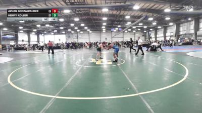 132 lbs Consi Of 32 #2 - Azuan Gonzales-Rice, CA vs Henry Koller, KY