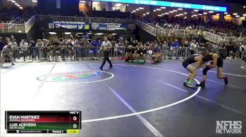 3A 120 lbs Quarterfinal - Evan Martinez, Osceola (Kissimmee) vs Luis Acevedo, South Dade