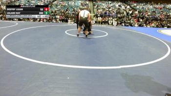 285 lbs Quarterfinal - Destry Lujan, Yukon vs Leland Day, Grandview