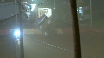 Danny Dietrich Flips In Last Lap Battle For Win At Steve Smith Tribute Race