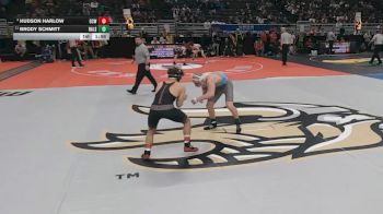 Quarterfinal - Hudson Harlow, Douglas County West vs Brody Schmitt, Ralston