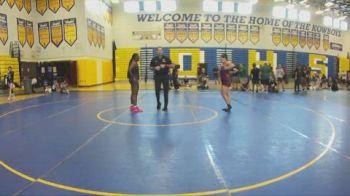 175 lbs Round 1 - Kiara Nesmith, Florida State University School vs Teegan Robinson, Patriots Wrestling Club