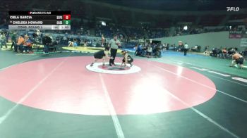 4A/3A/2A/1A Girls 235 Cons. Round 2 - Chelsea Howard, Cascade Girls vs Ciela Garcia, Scappoose Girls