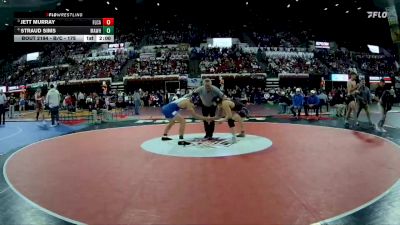 Quarterfinal - Jett Murray, Florence-Carlton vs Straud Sims, Malta / Whitewater