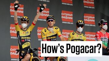 Vingegaard: How's Pogacar?