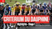 Highlights: 2023 Criterium du Dauphine - Stage 1