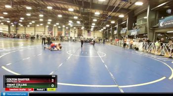 110 lbs Rd# 2 10:30am Friday - Colton Shaffer, Iowa Black vs Trent Collins, Terps Xpress