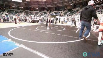 58 lbs Quarterfinal - Noelle Smallwood, Pin-King All Stars vs Masyn Rumsey, Pawhuska Elks Takedown