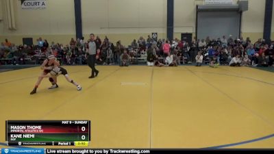 65 10U Champ. Round 1 - Mason Thome, Immortal Athletics WC vs Kane Niemi, DGF