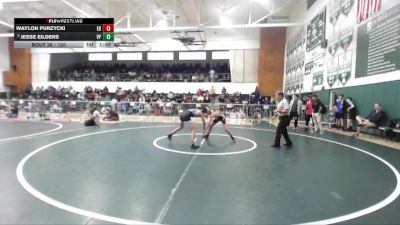 120 lbs Champ. Round 1 - Jesse Eilders, Villa Park vs Waylon Purzycki, El Dorado (Placentia)