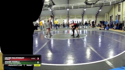 133 lbs Quarterfinal - Jacob Macatangay, Purdue vs Xavier Rodela ...