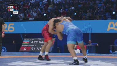 125 kg 1/8 Final - Giorgi Meshvildishvili, Azerbaijan vs Nambardagva Batbayar, Mongolia