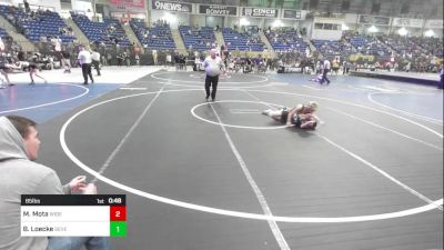 85 lbs Round Of 16 - Manuel Mota, Widefield Wrestling Club vs Ben Loecke, Severance Middle School