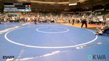 66 lbs Rr Rnd 3 - Kyler Brown, Coweta Tiger Wrestling vs Barrett Kennell, Tiger Trained Wrestling