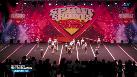 Richmond Twisters - Mini Whirlwinds [2025 L1 Mini - D2 Day 2] 2025 Spirit Sports Myrtle Beach Nationals