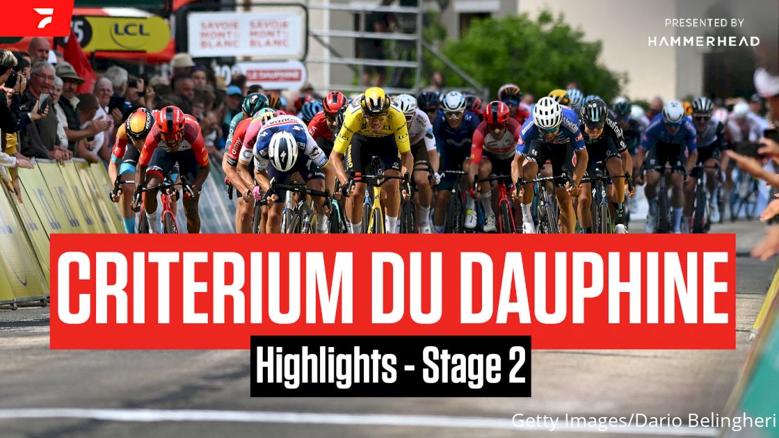 Highlights: 2023 Criterium du Dauphine - Stage 2