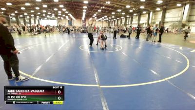 130 lbs Rd# 8- 12:30pm Saturday Final Pool - Elise Gilfoil, Nauman Green vs Jake Sanchez-Vasquez, Mile High