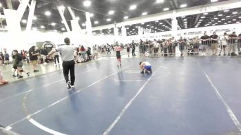 66 lbs Quarterfinal - Kensey Morales, BlackCat WC vs Zara Barry, Inland Elite