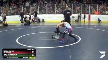 55 lbs Cons. Semi - Ezra Hicks, St Johns WC vs Leo Tomlinson, Yale Jr Bulldogs