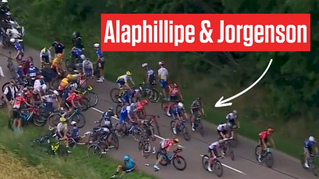 Alaphillipe, Jorgenson In Crash At Criterium du Dauphine