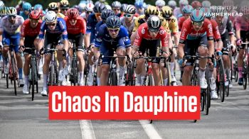 Crazy Dauphine Stage, Riders DQd, Laporte Win
