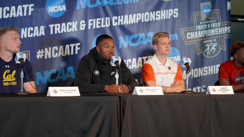 Kyle Garland, Jaydon Hibbert, Sondre Guttormsen & Mykolas Alekna | NCAA Men's Press Conference Highlights