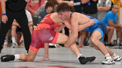 65 kg Rr Rnd 1 - Tyler Kasak, M2 Training Center vs Jesse Mendez, Titan Mercury Wrestling Club (TMWC)