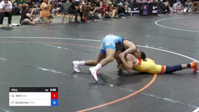 55 kg Cons 4 - Ezekiel Witt, Bison Wrestling Club vs Fabian Gutierrez, West Point Wrestling Club