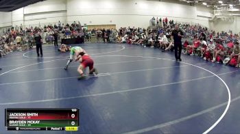 160 lbs Semis & 1st Wrestleback (8 Team) - Brayden McKay, Illinois Gold vs Jackson Smith, Indiana Gold
