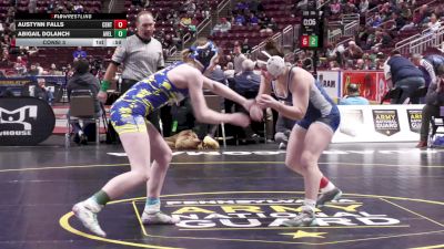 142 lbs Consi 3 - Austynn Falls, Central Mountain-G vs Abigail Dolanch, Avella-G