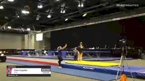 Cate Cupples - Tumbling, ATHL - 2021 USA Gymnastics Championships