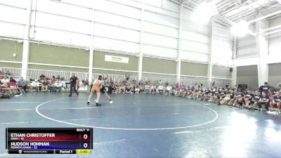 144 lbs Round 3 (8 Team) - Ethan Christoffer, Iowa vs Hudson Hohman, Pennsylvania